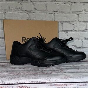 NWT- Reebok Postal Express Black Athletic Shoes